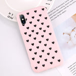 LoveBay Love heart Pattern Soft TPU Case for iPhone
