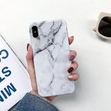Marble Case Iphone Mobiles