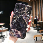 Marble Case Iphone Mobiles