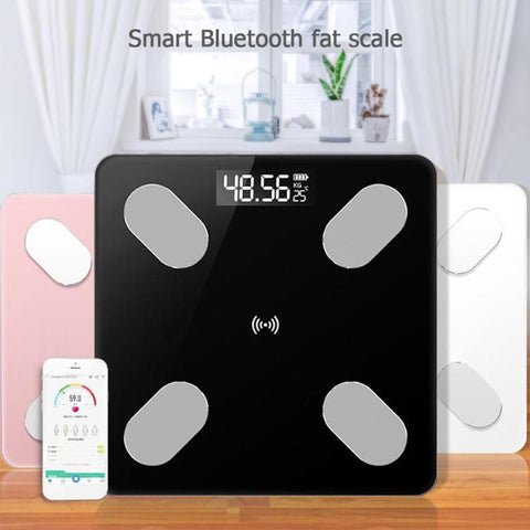 Bluetooth Scale for Body Fat with LCD Screen and personalised APP