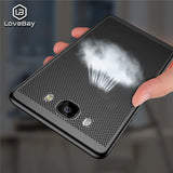 Lovebay Phone Case For Samsung Galaxy S6 S7 Edge S8 S9 Plus S10e S10 Plus Fashion Hollow Heat Dissipation Hard PC Phone Case