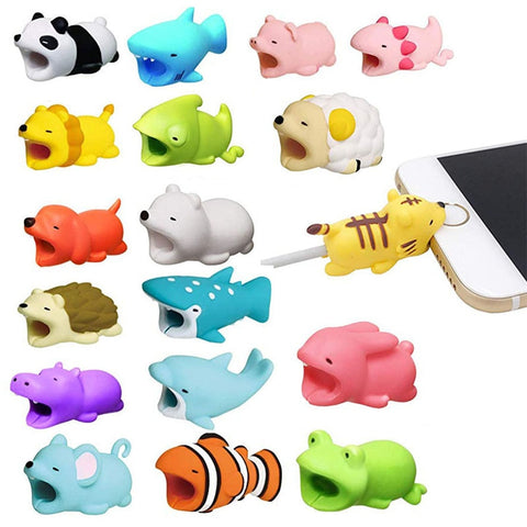 1 pcs Animal Cable bites Protector for iPhone cables