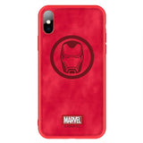Original brand Phone case For iphone X XS XR XS MAX Captain Marvel The Avengers Cloth High Quality Back Cover Iron Man funda
