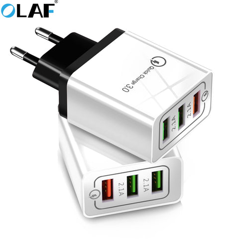 Fast USB Charger with 3 available ports 3.0