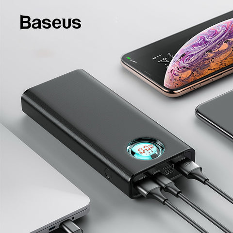 20.000mAh PowerBank with Fast Charge and Display
