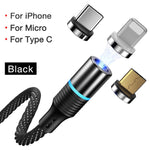 360Degree LED Fast USB Charger 3in1