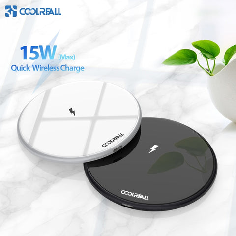 Fast wireless charger with 15W and Qi
