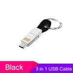 3 in 1 USB Cable Magnetic & Portable
