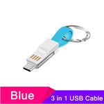 3 in 1 USB Cable Magnetic & Portable