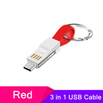 3 in 1 USB Cable Magnetic & Portable