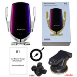 Automatic 10W Wireless Charger-Car Phone holder