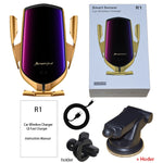 Automatic 10W Wireless Charger-Car Phone holder