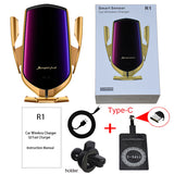 Automatic 10W Wireless Charger-Car Phone holder