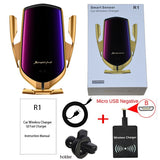 Automatic 10W Wireless Charger-Car Phone holder