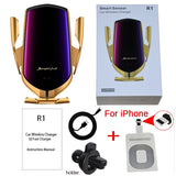 Automatic 10W Wireless Charger-Car Phone holder