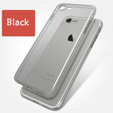 Luxury Clear Silicone Soft TPU Case For 7 8 6 6s Plus 7Plus 8Plus X XS MAX XR Transparent Phone Case For iPhone 5 5s SE 6sPlus