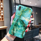 Marble Case Iphone Mobiles
