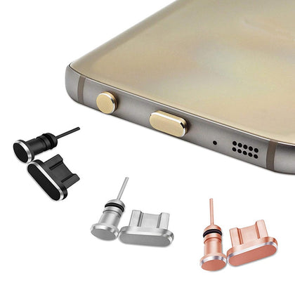 10pcs Earphone Jack and Charging Port Anti Dust Plugs