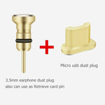 10pcs Earphone Jack and Charging Port Anti Dust Plugs