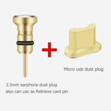 10pcs Earphone Jack and Charging Port Anti Dust Plugs