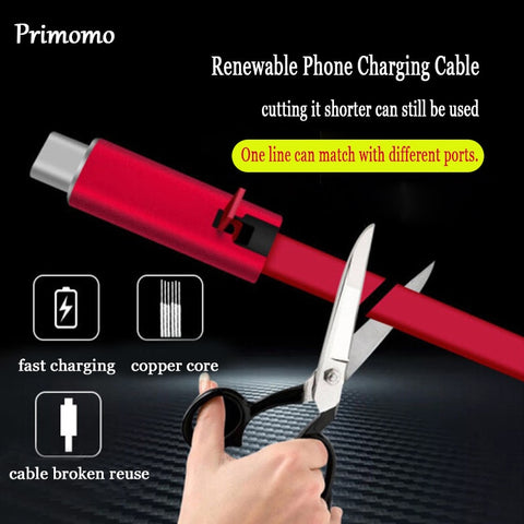 PREMIUM CUT-REPAIR Type-C USB CABLE
