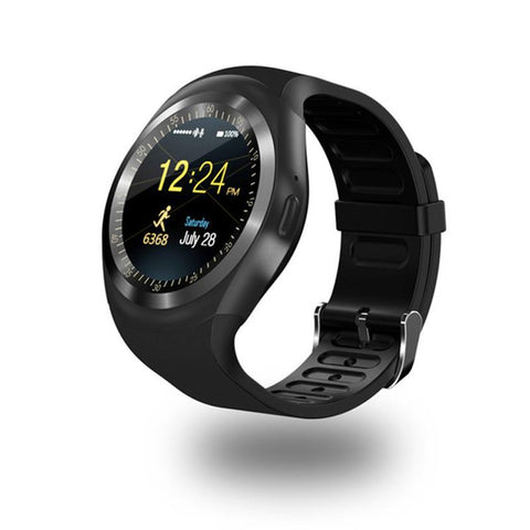 Y1 Men Smartwatch with GSM Sim and remote camera